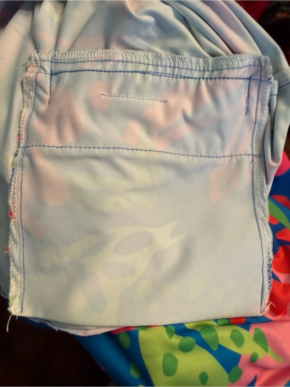 Katherine Way Tropical Scuba Top 2X Golf Resortwear Travel Shirt NWOT - Picture 7 of 8